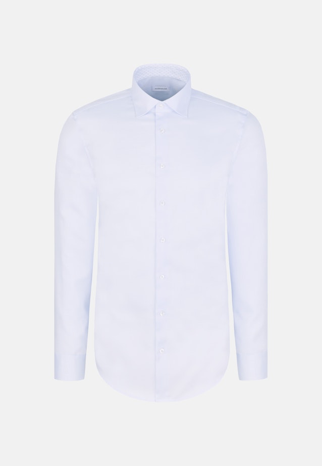 Slim Business Hemd Struktur in Hellblau |  Seidensticker Onlineshop