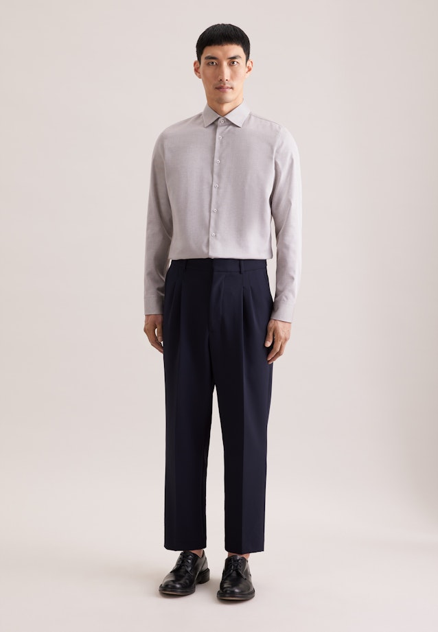 Slim Business Hemd Struktur in Grün |  Seidensticker Onlineshop