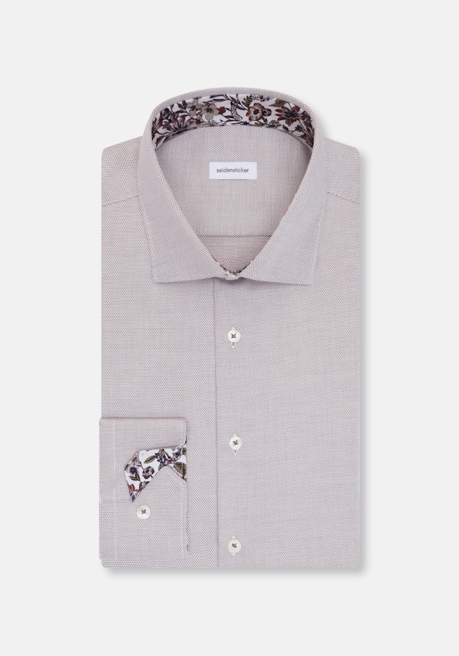 Slim Chemise d'affaires Structure dans Vert | Boutique en ligne Seidensticker