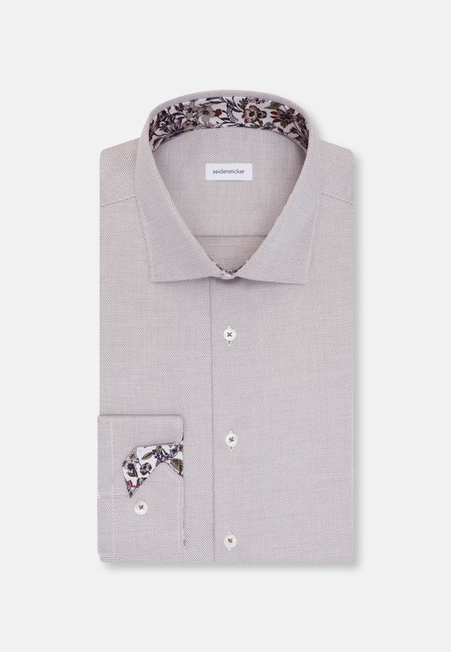 Slim Business Hemd Struktur in Grün |  Seidensticker Onlineshop