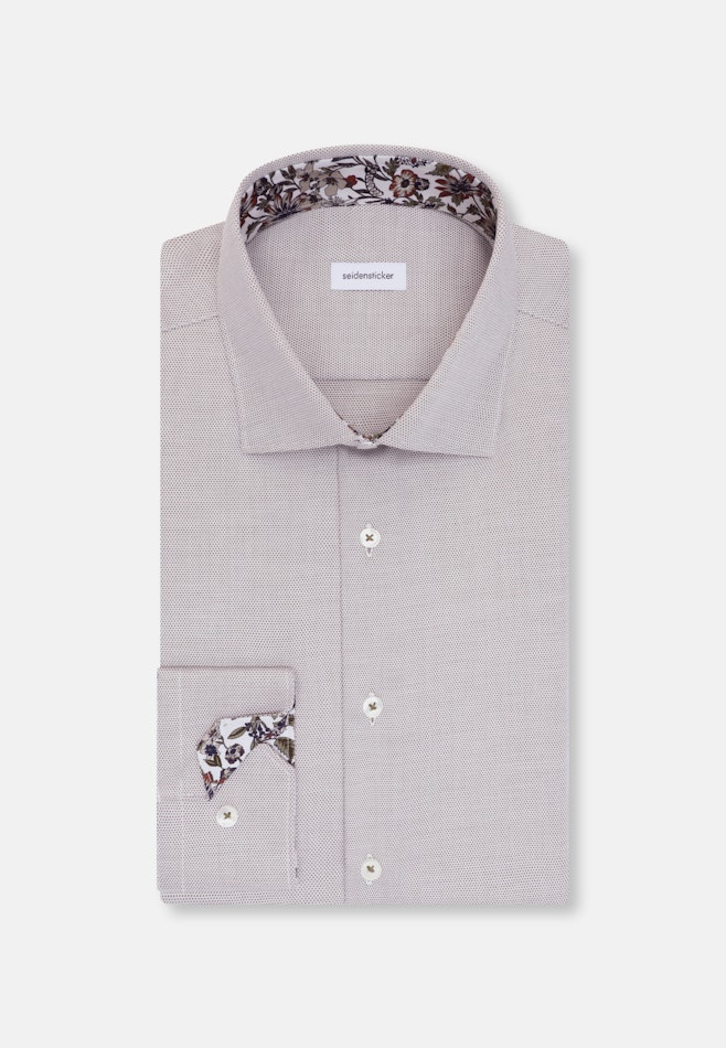 Slim Business Hemd Struktur in Grün | Seidensticker Onlineshop