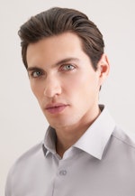 Slim Chemise d'affaires Structure in Gris |  Seidensticker Onlineshop