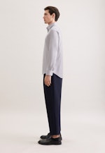 Slim Chemise d'affaires Structure in Gris |  Seidensticker Onlineshop