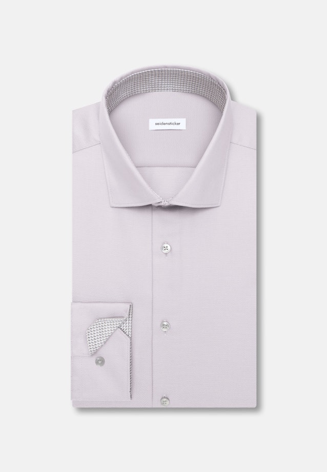 Slim Chemise d'affaires Structure in Gris |  Seidensticker Onlineshop