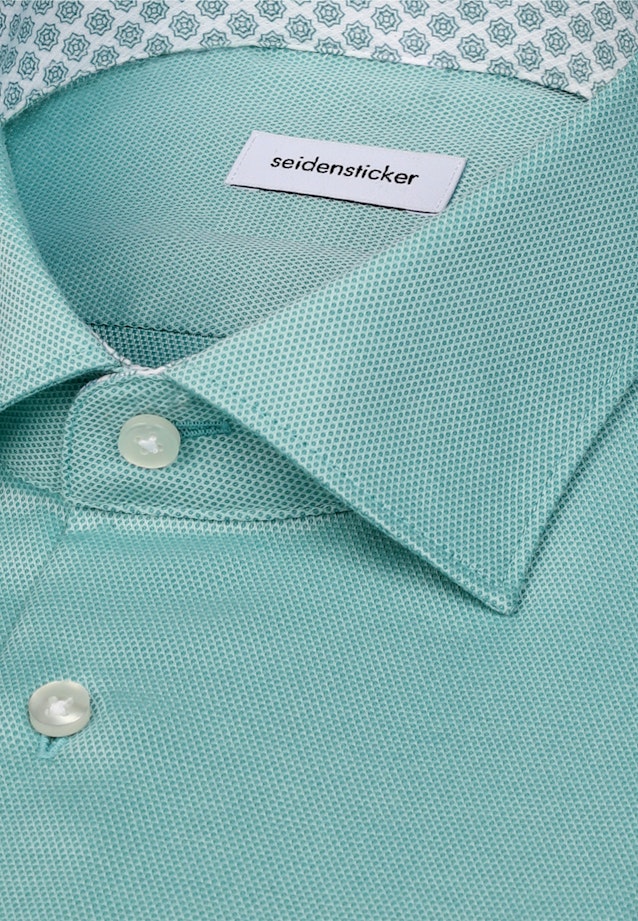 Slim Business Hemd Struktur in Türkis |  Seidensticker Onlineshop