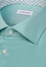 Slim Business Hemd Struktur in Türkis |  Seidensticker Onlineshop