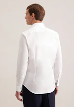 Slim Business Hemd Struktur in Weiß |  Seidensticker Onlineshop