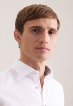 Slim Business Hemd Struktur in Weiß |  Seidensticker Onlineshop