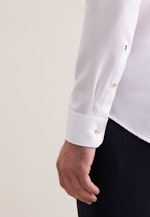 Slim Business Hemd Struktur in Weiß |  Seidensticker Onlineshop