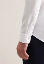 Slim Business Hemd Struktur in Weiß |  Seidensticker Onlineshop