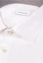 Slim Business Hemd Struktur in Weiß |  Seidensticker Onlineshop
