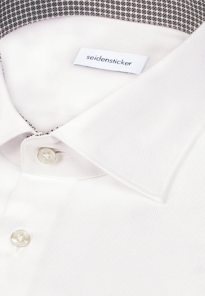 Slim Business shirt Structure in Weiß | Seidensticker online shop
