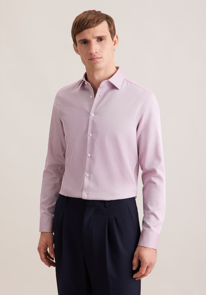 Slim Chemise d'affaires Structure dans Rose Fuchsia | Boutique en ligne Seidensticker