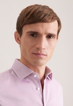 Slim Business Hemd Struktur in Rosa |  Seidensticker Onlineshop