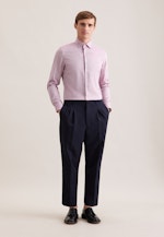 Slim Business Hemd Struktur in Rosa |  Seidensticker Onlineshop