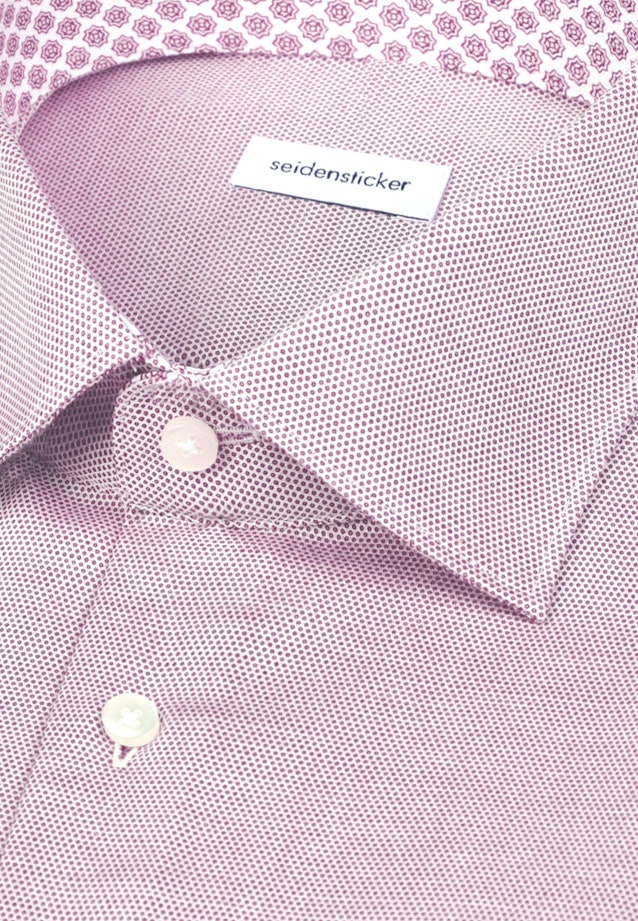 Slim Business Hemd Struktur in Rosa |  Seidensticker Onlineshop