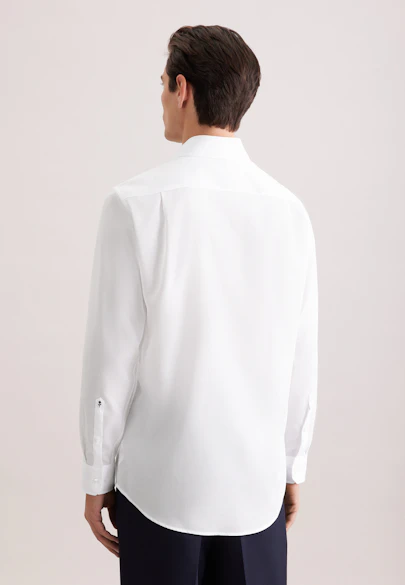 Regular Chemise d'affaires Structure in Blanc |  Seidensticker Onlineshop
