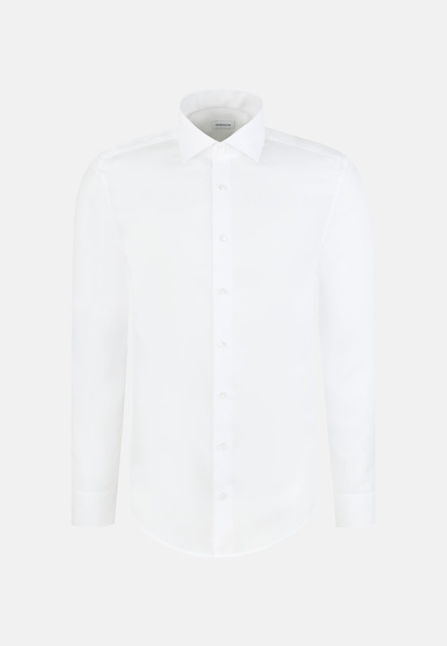 Regular Business Hemd Struktur in Weiß |  Seidensticker Onlineshop