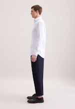 Regular Chemise d'affaires Rayures in Bleu Clair |  Seidensticker Onlineshop