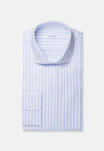 Regular Business Hemd Gestreift in Hellblau |  Seidensticker Onlineshop