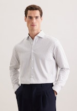 Regular Chemise d'affaires Rayures in Vert |  Seidensticker Onlineshop