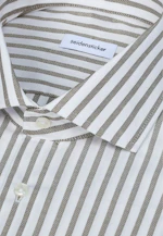 Regular Business Hemd Gestreift in Grün |  Seidensticker Onlineshop