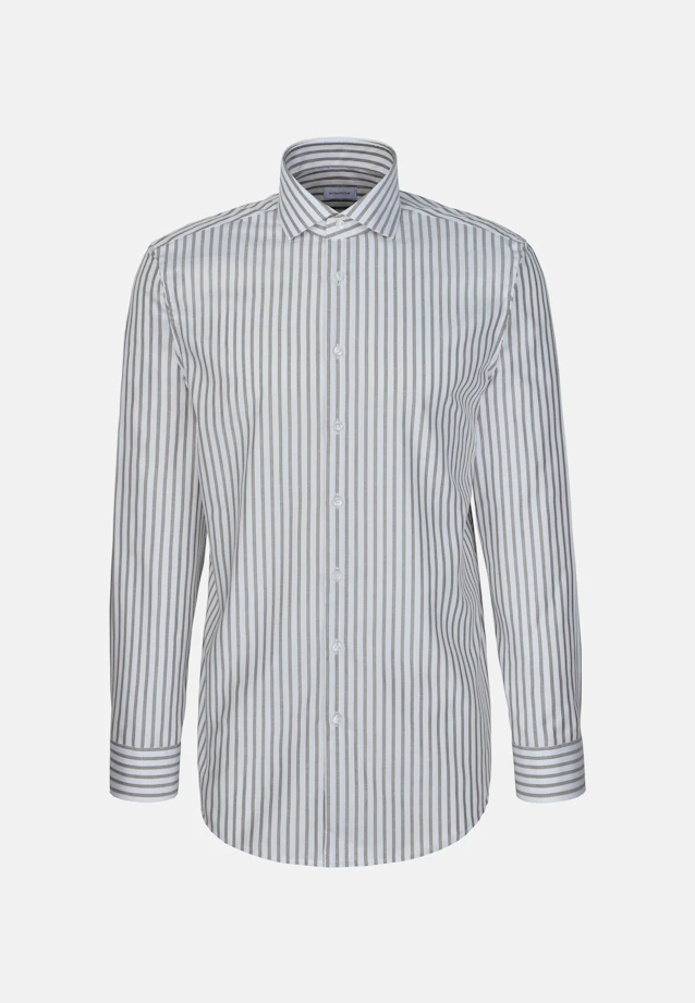 Regular Chemise d'affaires Rayures in Vert |  Seidensticker Onlineshop