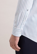 Regular Chemise d'affaires Rayures in Turquoise |  Seidensticker Onlineshop