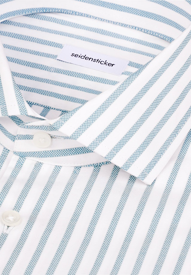 Regular Chemise d'affaires Rayures in Turquoise |  Seidensticker Onlineshop
