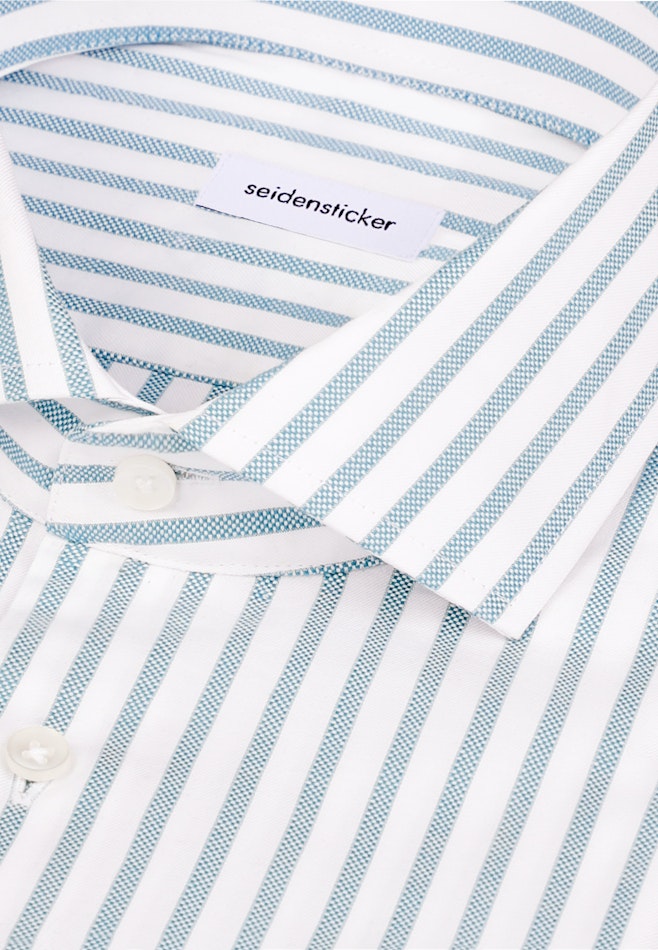 Regular Chemise d'affaires Rayures dans Turquoise | Boutique en ligne Seidensticker
