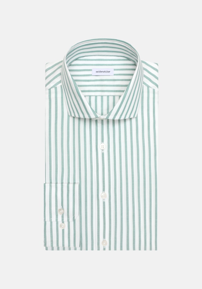 Regular Chemise d'affaires Rayures dans Turquoise | Boutique en ligne Seidensticker