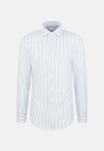 Regular Chemise d'affaires Rayures in Turquoise |  Seidensticker Onlineshop