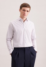 Regular Chemise d'affaires Rayures in Marron |  Seidensticker Onlineshop