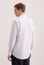 Regular Chemise d'affaires Rayures in Marron |  Seidensticker Onlineshop