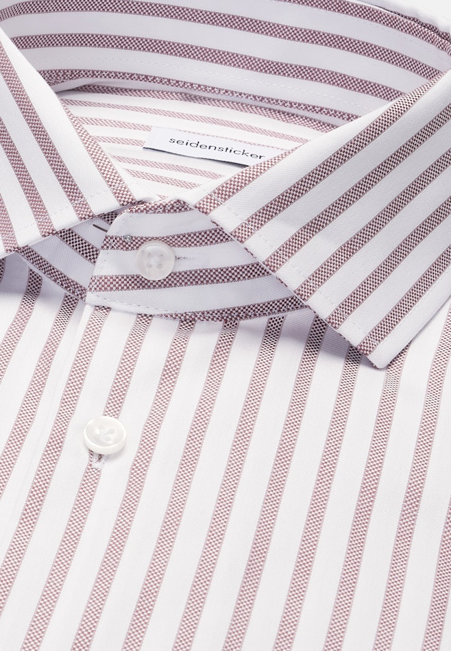 Regular Chemise d'affaires Rayures dans Marron | Boutique en ligne Seidensticker