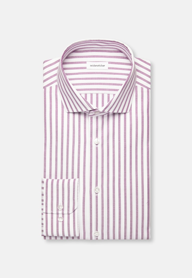 Regular Business Hemd Gestreift in Rosa |  Seidensticker Onlineshop