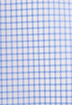 Regular Chemise d'affaires carreaux in Bleu Moyen |  Seidensticker Onlineshop