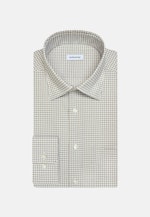 Regular Business Hemd Karo in Beige |  Seidensticker Onlineshop