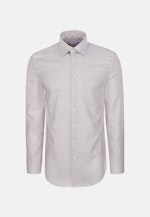 Regular Business shirt Check in Beige |  Seidensticker Onlineshop