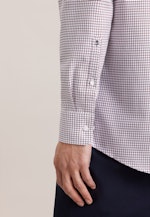 Regular Chemise d'affaires carreaux in Marron |  Seidensticker Onlineshop