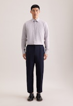 Regular Business shirt Check in Braun |  Seidensticker Onlineshop