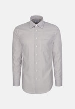 Regular Chemise d'affaires carreaux in Marron |  Seidensticker Onlineshop