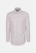 Regular Business shirt Check in Braun |  Seidensticker Onlineshop