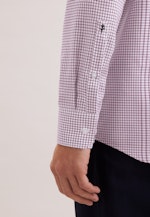 Regular Business Hemd Karo in Rot |  Seidensticker Onlineshop