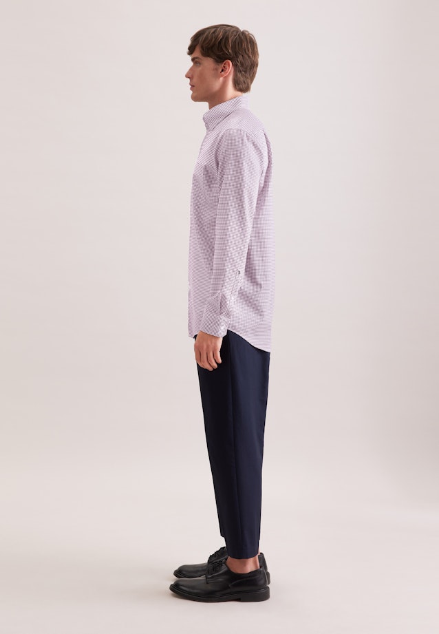 Regular Business Hemd Karo in Rot |  Seidensticker Onlineshop