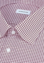 Regular Business Hemd Karo in Rot |  Seidensticker Onlineshop