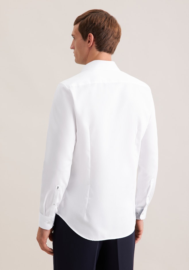 Slim Business Hemd Uni in Weiß | Seidensticker Onlineshop