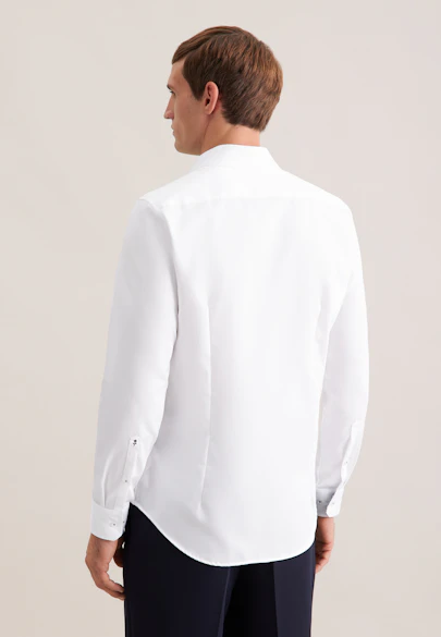 Slim Business Hemd Uni in Weiß |  Seidensticker Onlineshop