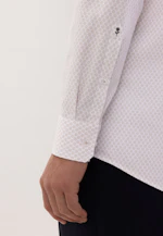 Regular Business Hemd Druck in Beige |  Seidensticker Onlineshop