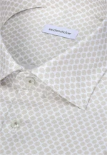 Regular Business Hemd Druck in Beige |  Seidensticker Onlineshop